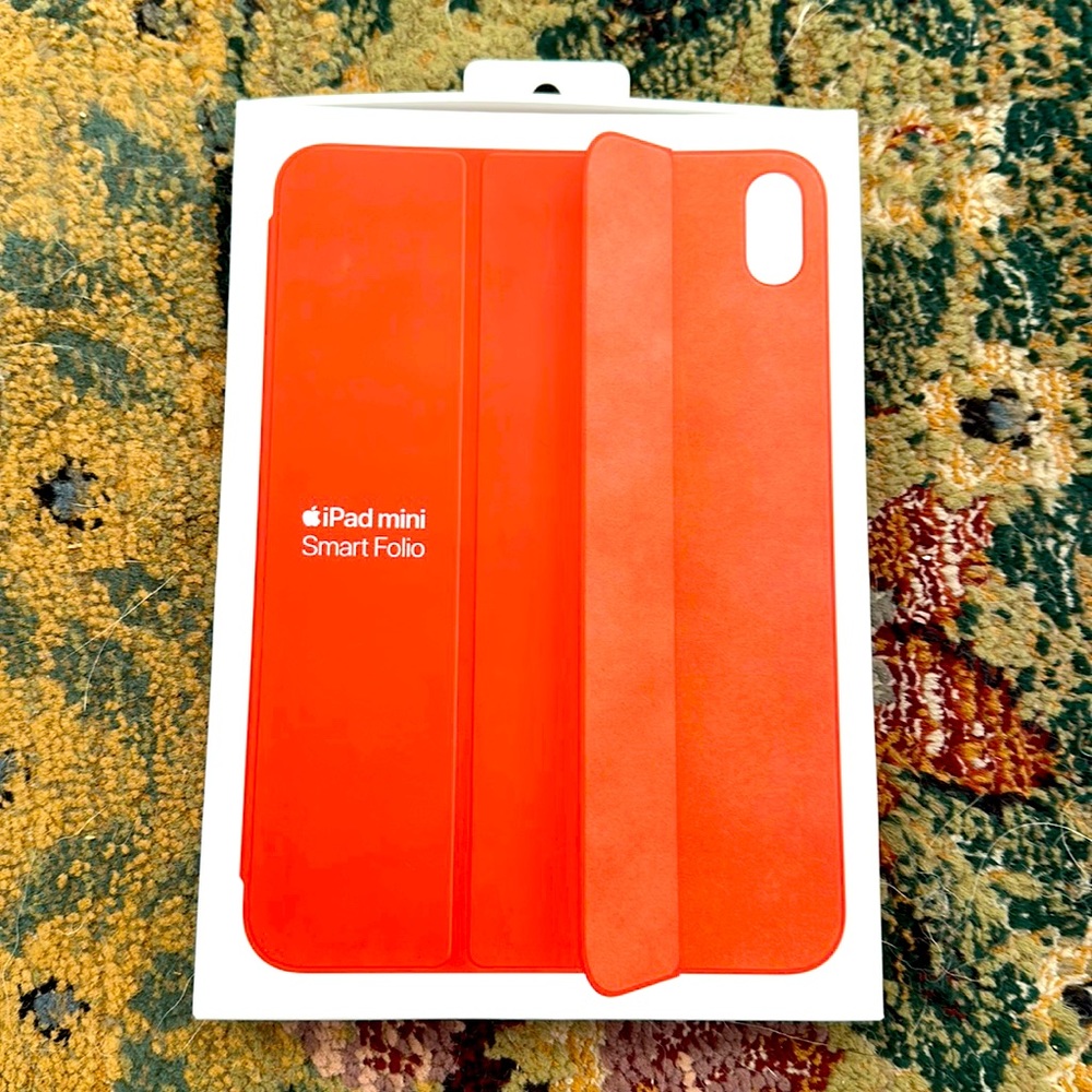 Smart Folio for iPad mini (6th generation)- Electric Orange-box included